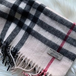 Authentic Burberry Check Scarf